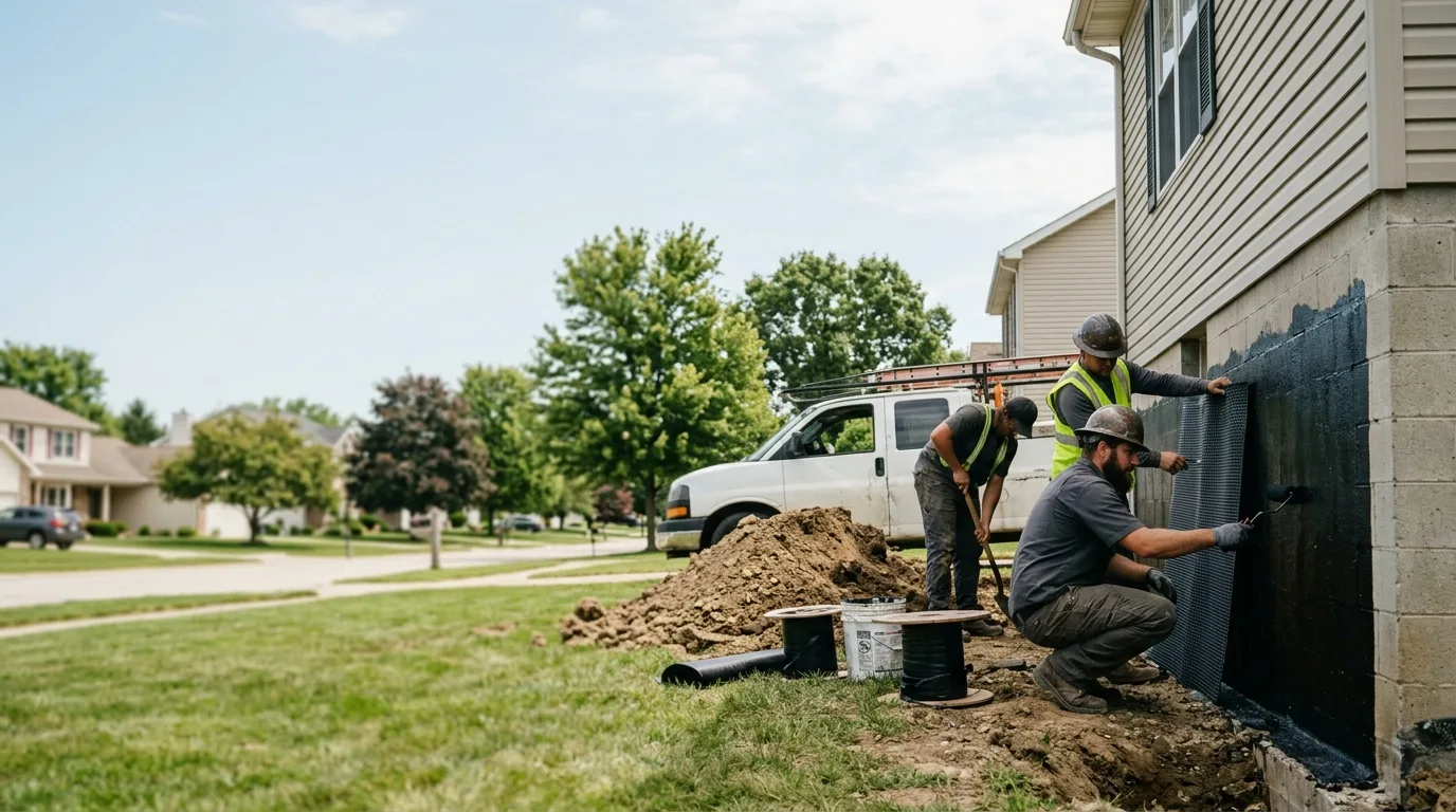 Basement Waterproofing in Underwood, IN near me